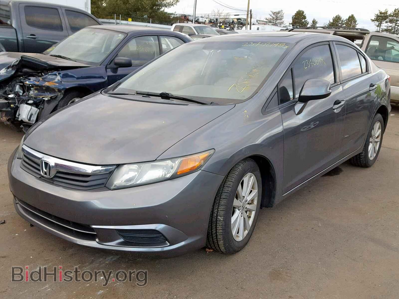 2012 HONDA CIVIC - VIN: 2HGFB2F86CH306005 - Photo 2