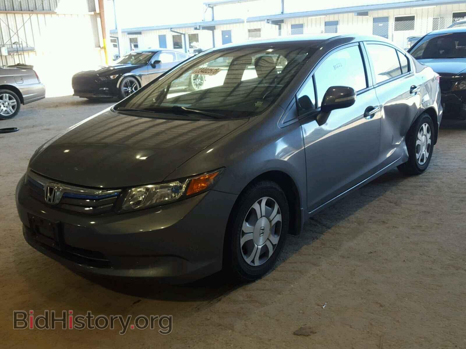 2012 HONDA CIVIC - VIN: JHMFB4F36CS003019 - Фото 2