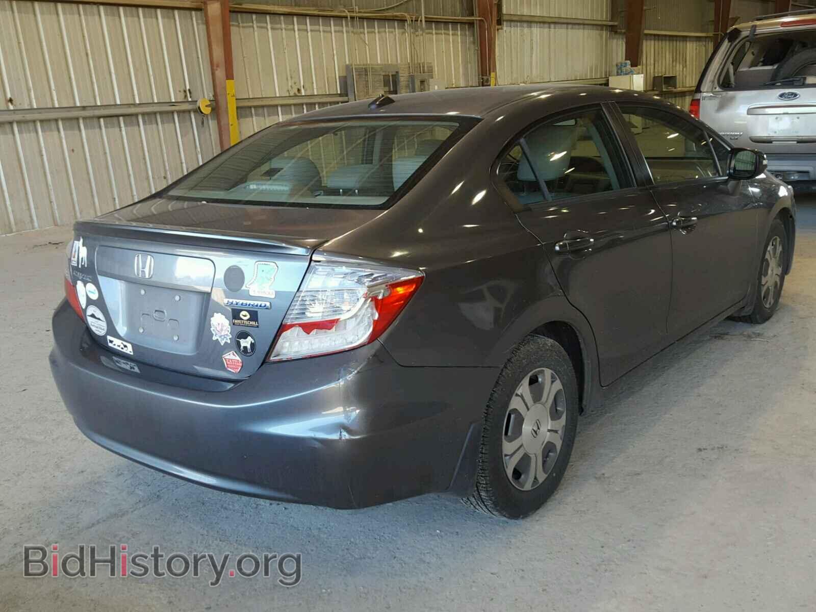 2012 HONDA CIVIC - VIN: JHMFB4F36CS003019 - Фото 4