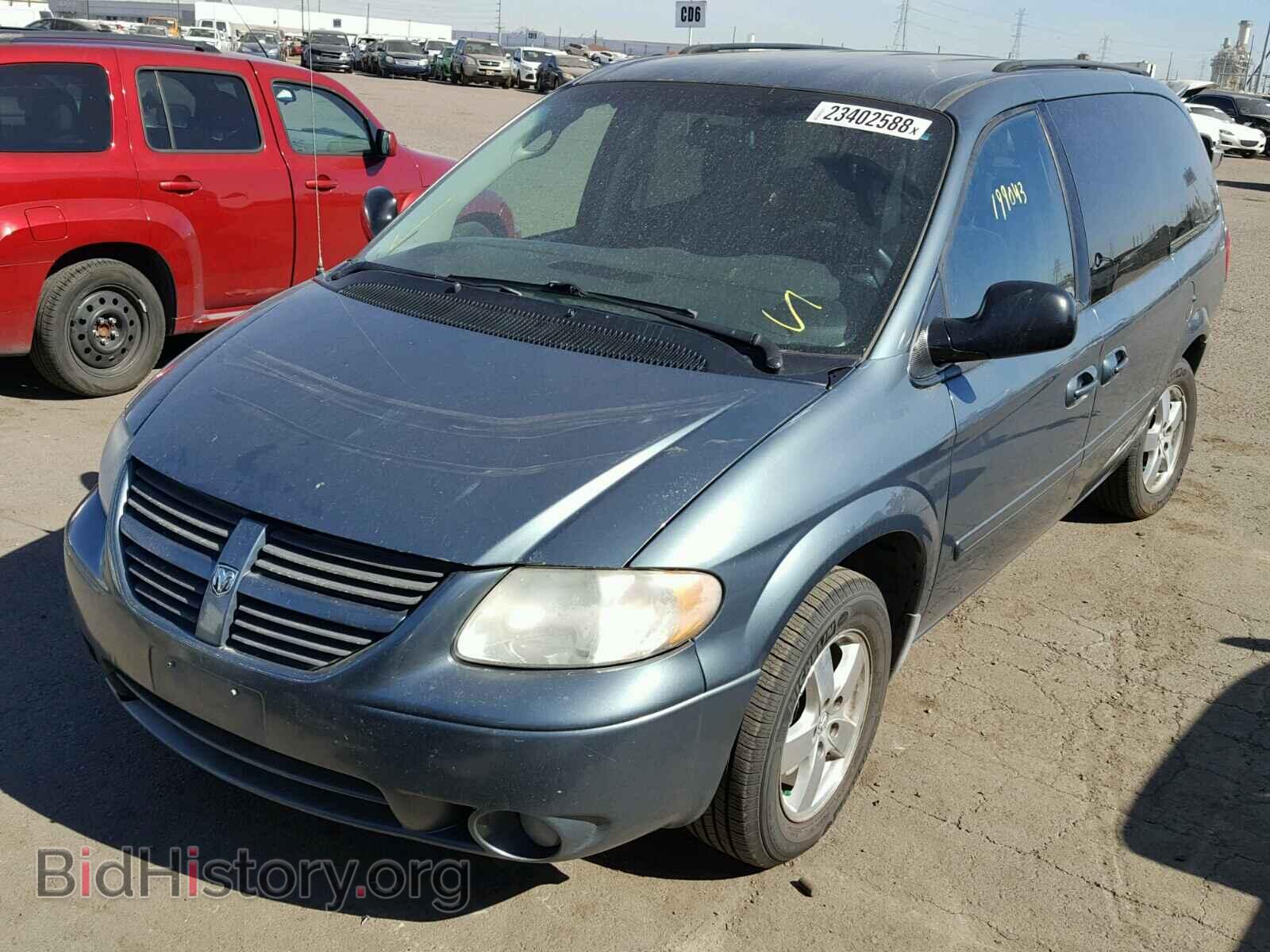 2007 DODGE CARAVAN - VIN: 2D4GP44LX7R349336 - Фото 2