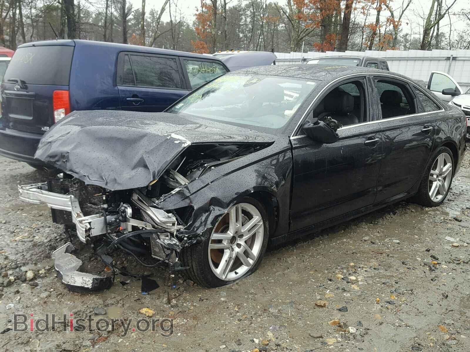 2014 AUDI A6 - VIN: WAUHGAFC0EN121785 - Фото 2