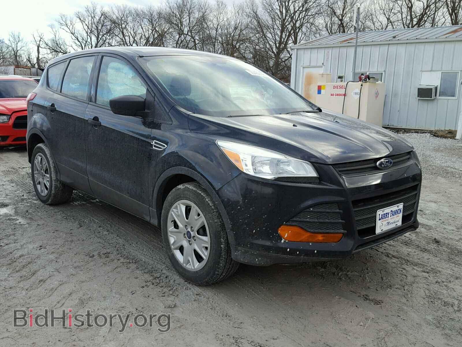 2013 Ford ESCAPE Escape S (VIN 1FMCU0F79DUA20280) — фото 1 из 10, Copart, повреждение: передняя часть
