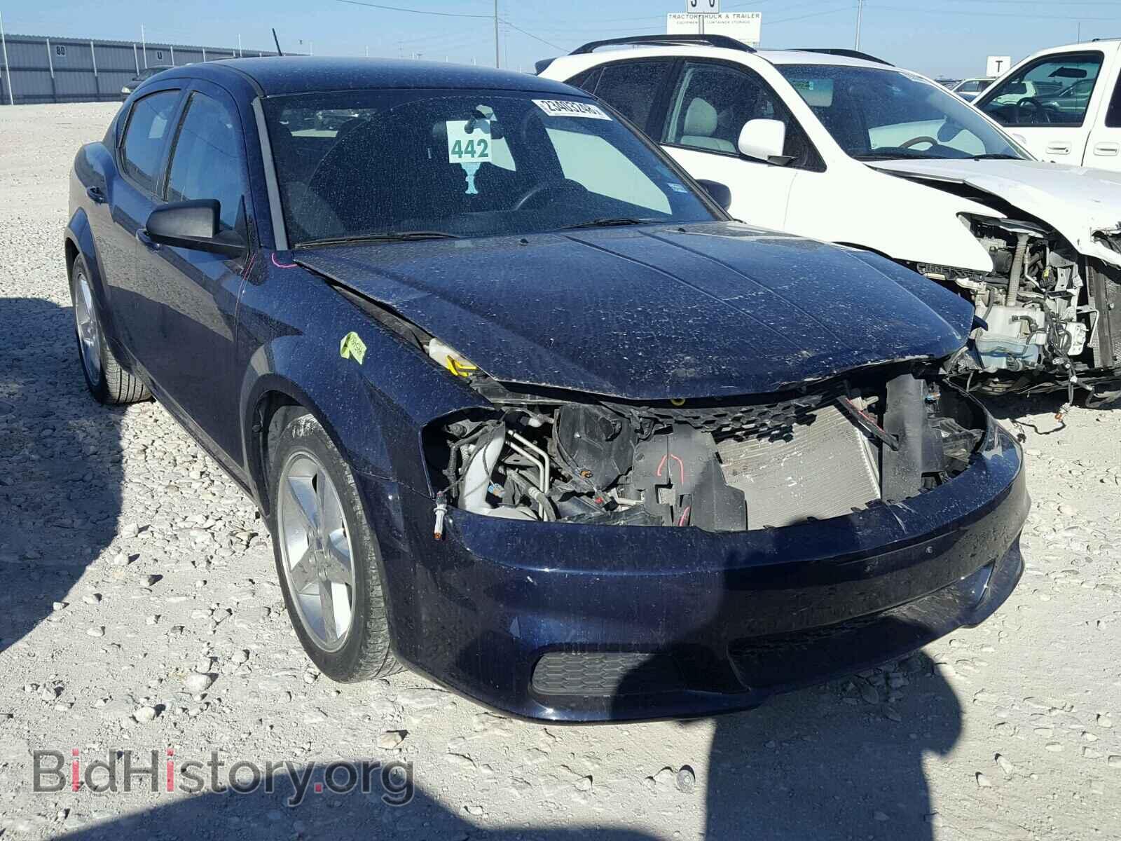 Фотография 1C3CDZABXDN731425 - DODGE AVENGER 2013