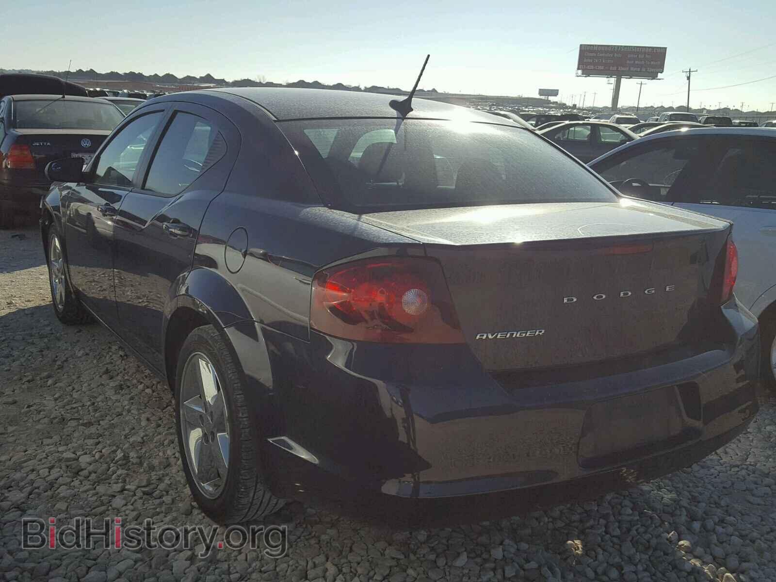 2013 DODGE AVENGER - VIN: 1C3CDZABXDN731425 - Фото 3