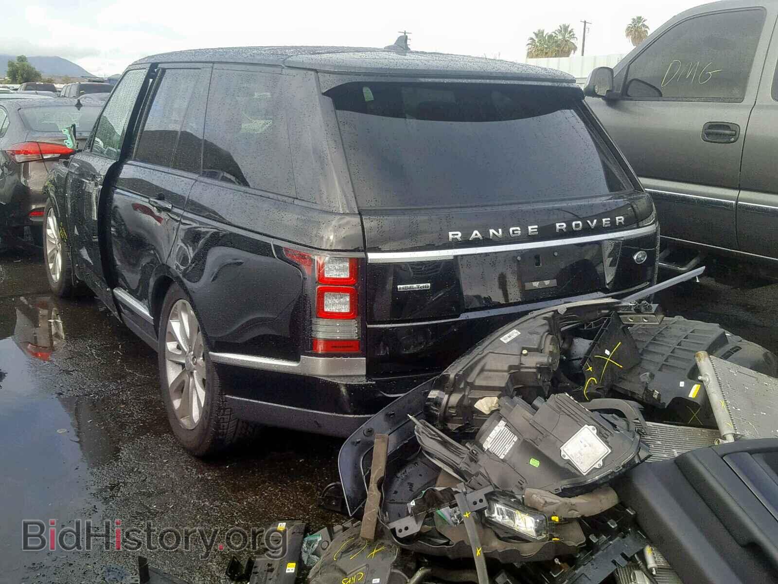 2016 LAND ROVER RANGE ROVE - VIN: SALGS2KF4GA258508 - Фото 3