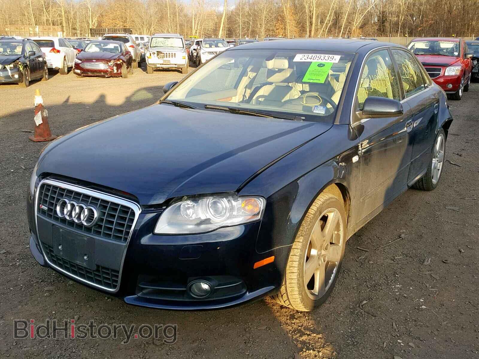2008 AUDI A4 - VIN: WAUDH78E58A159425 - Фото 2