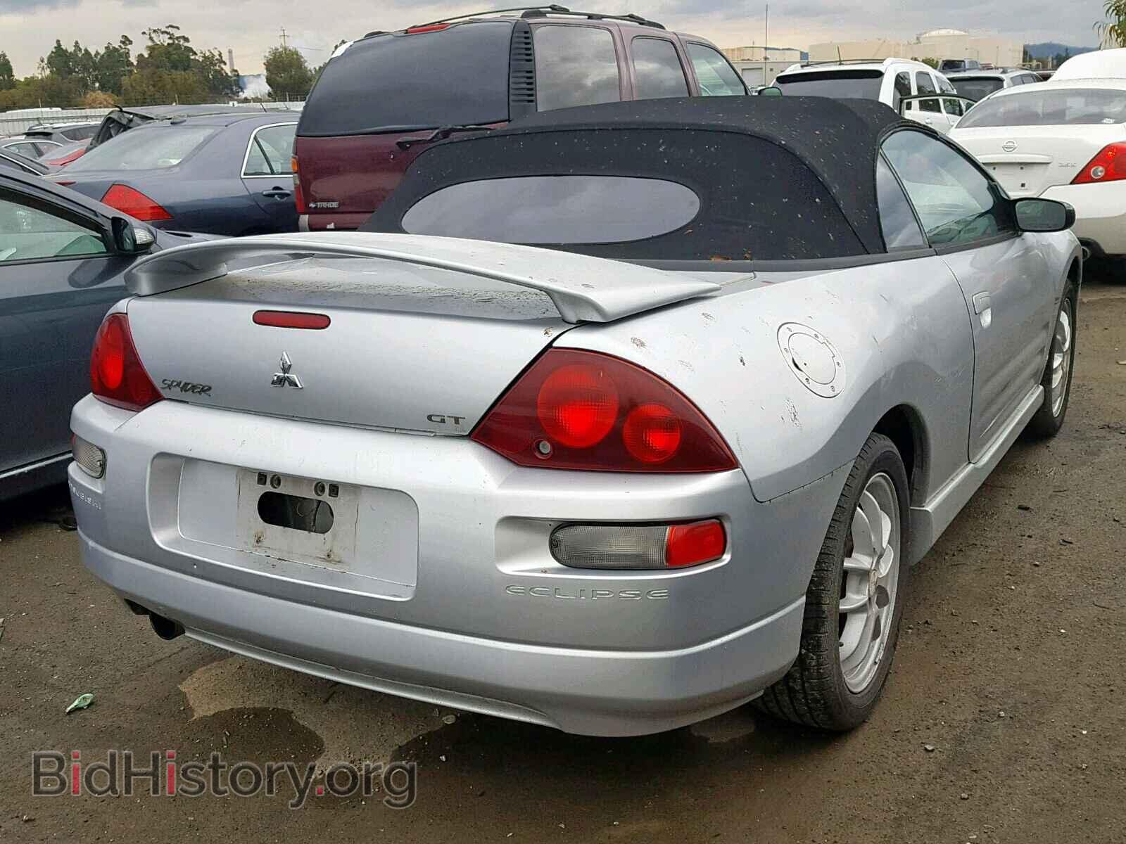2002 MITSUBISHI ECLIPSE - VIN: 4A3AE85H22E000314 - Фото 4