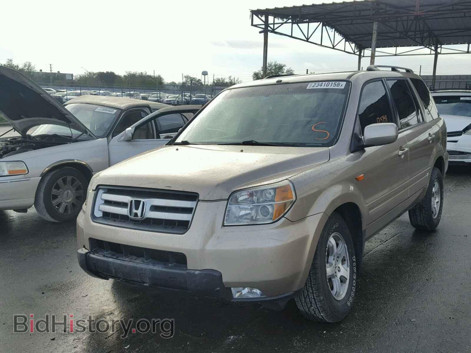 2006 HONDA PILOT - VIN: 5FNYF28486B017532 - Фото 2