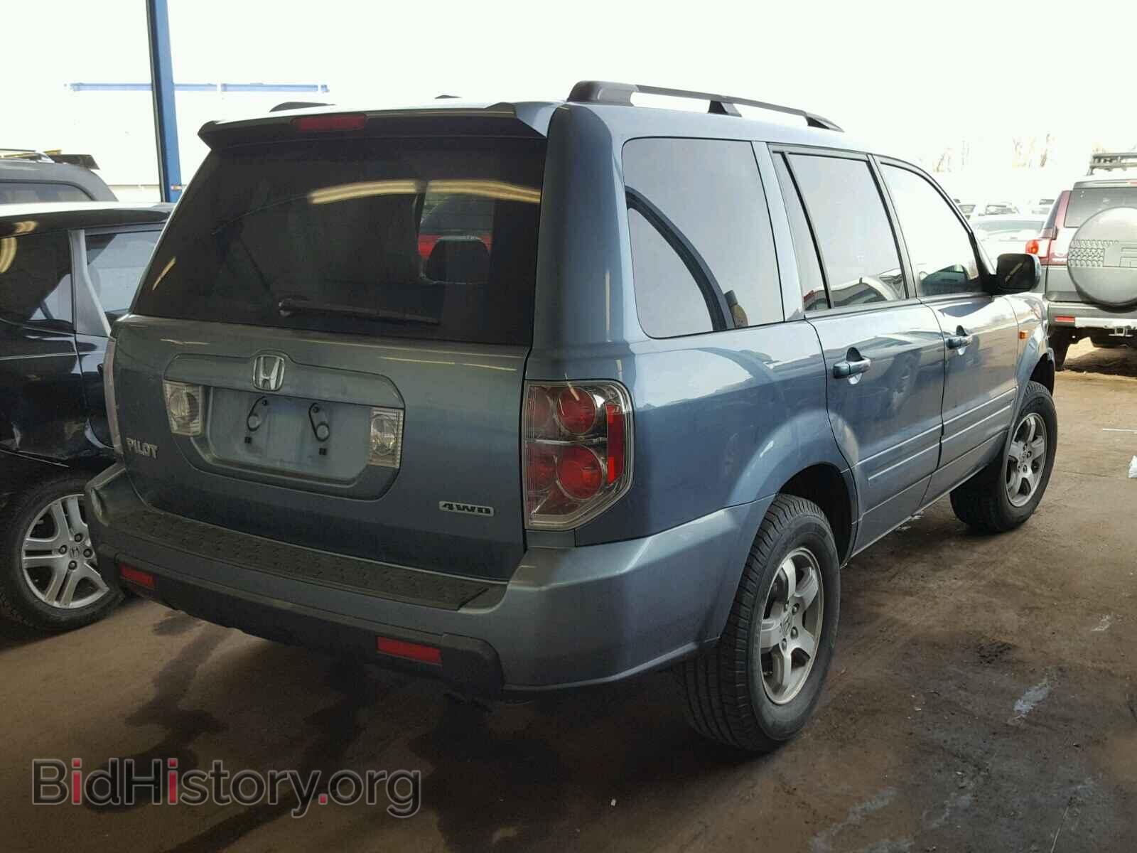2007 HONDA PILOT - VIN: 2HKYF18697H501997 - Фото 4