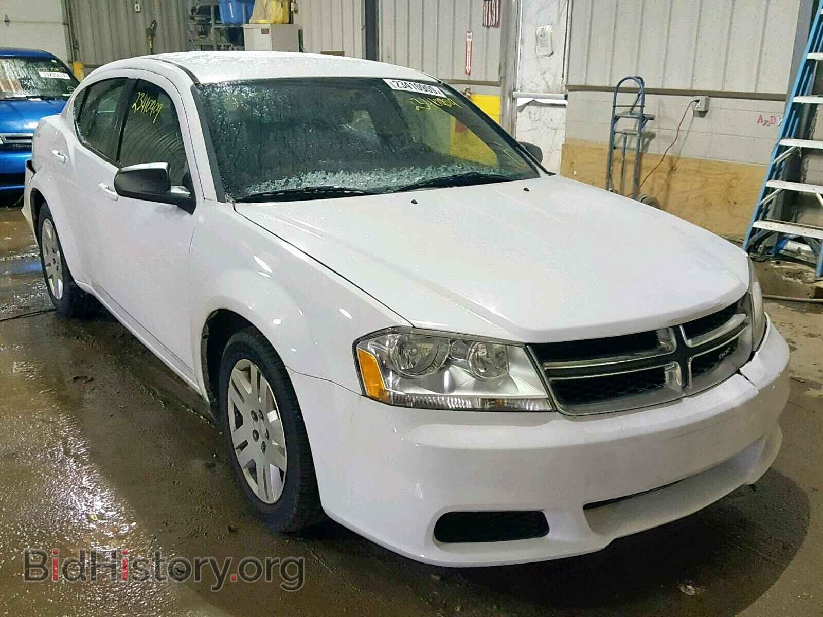 Photo 1C3CDZAB4DN544407 - DODGE AVENGER 2013