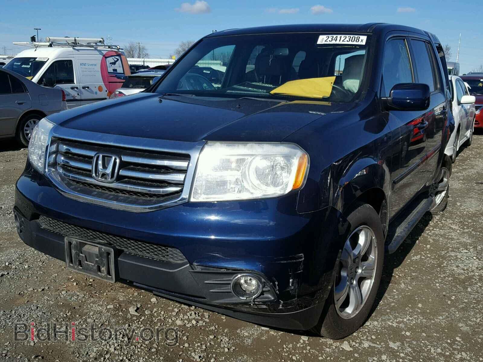 2013 HONDA PILOT - VIN: 5FNYF4H53DB022218 - Фото 2
