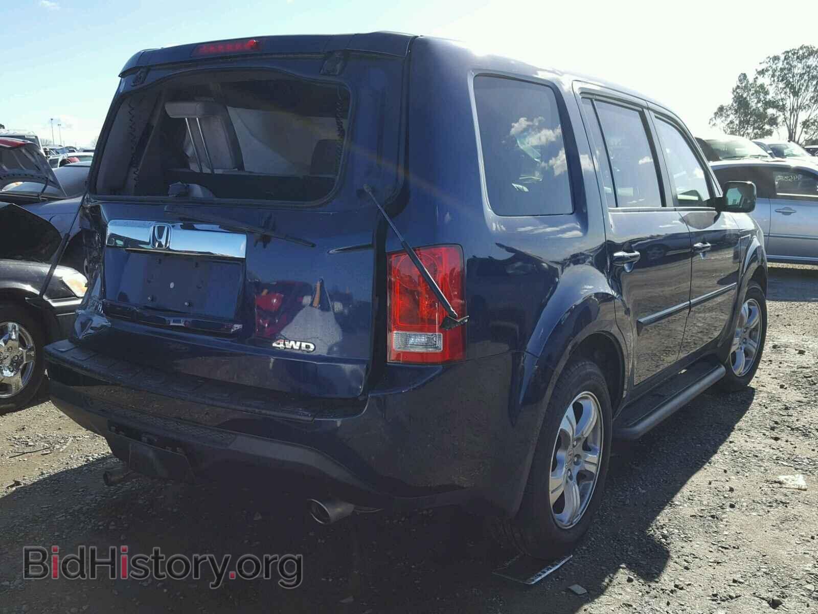 2013 HONDA PILOT - VIN: 5FNYF4H53DB022218 - Фото 4