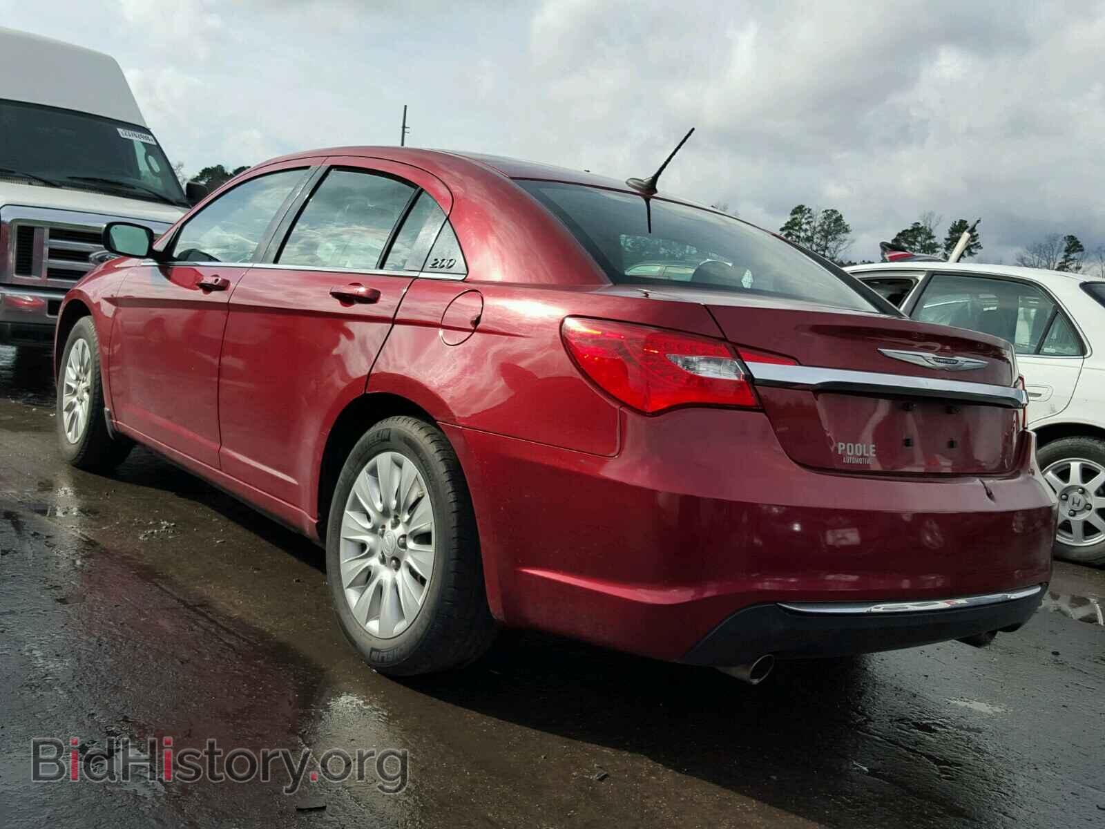 2014 CHRYSLER 200 - VIN: 1C3CCBAGXEN178699 - Фото 3