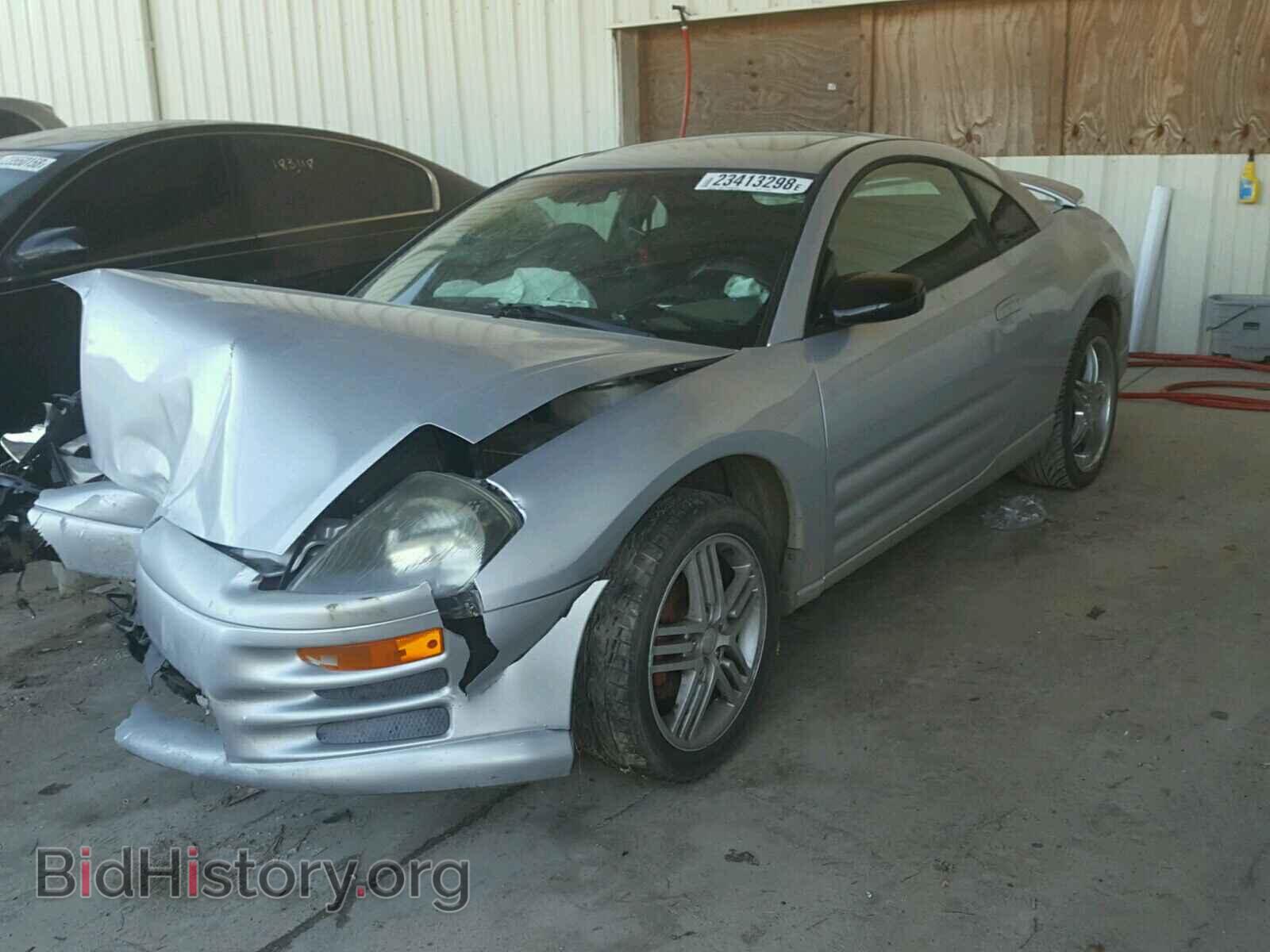 2002 MITSUBISHI ECLIPSE - VIN: 4A3AC44G72E055042 - Фото 2