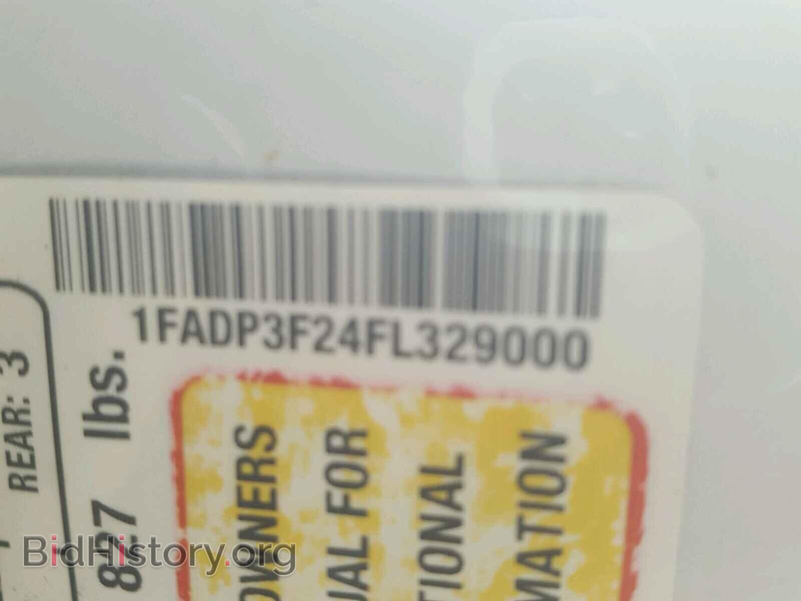 2015 FORD FOCUS - VIN: 1FADP3F24FL329000 - Фото 10