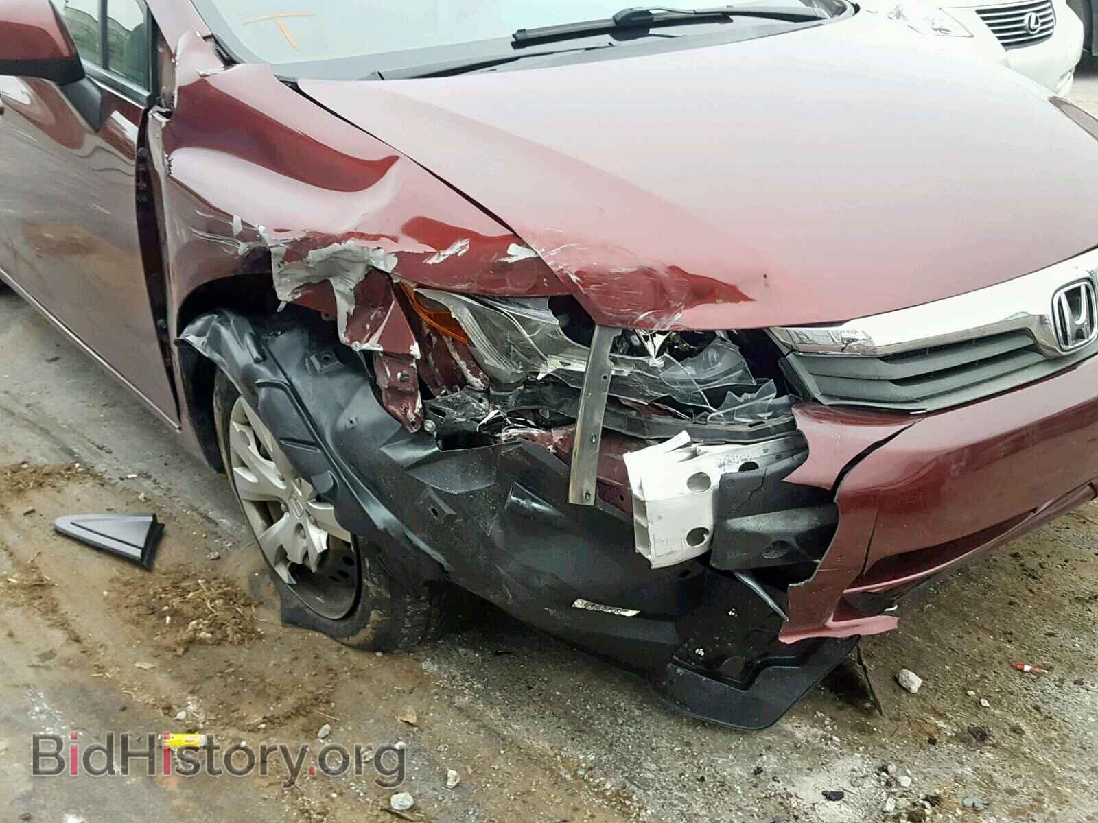 2012 HONDA CIVIC LX - VIN: 2HGFB2F54CH575237 - Фото 9