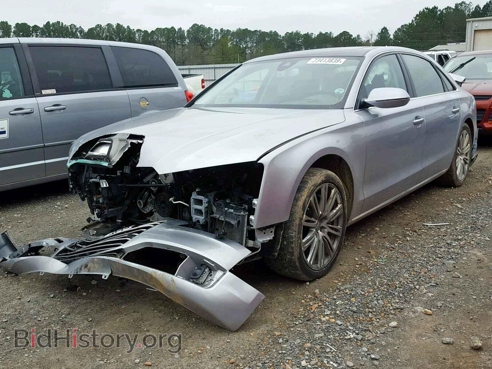 2016 AUDI A8 - VIN: WAU34AFD3GN011196 - Фото 2