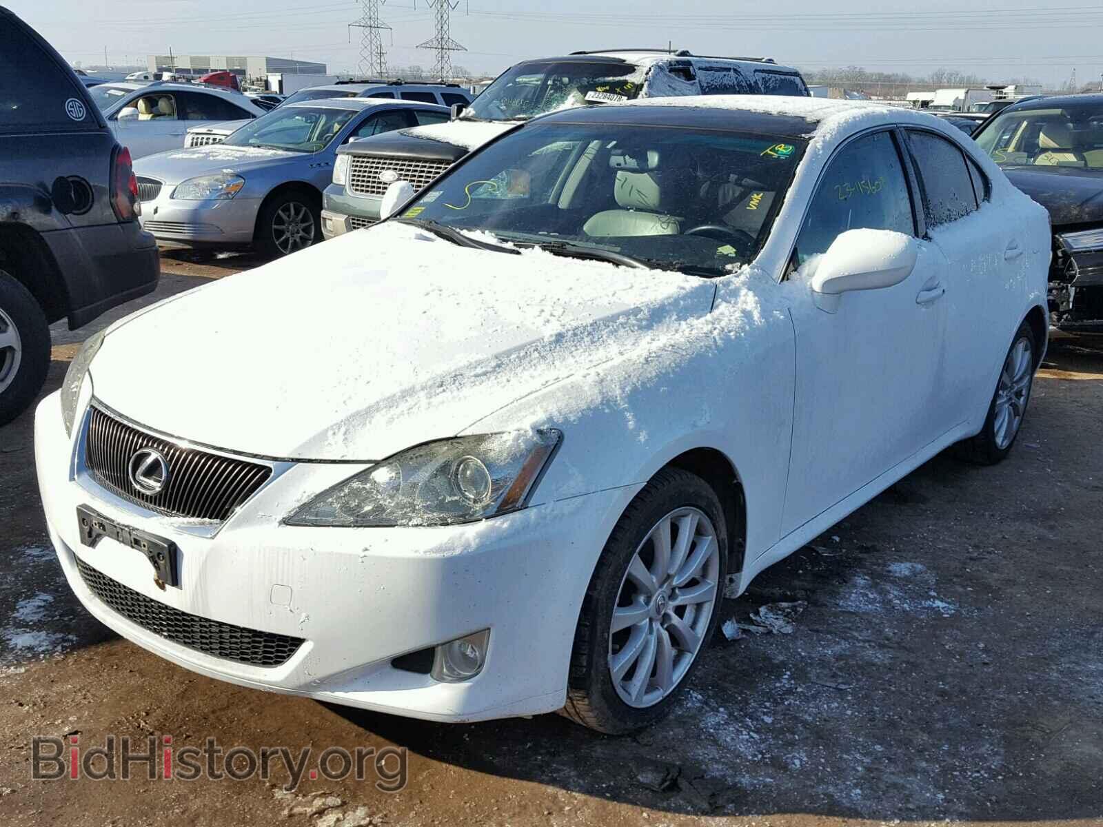 2008 LEXUS IS250 - VIN: JTHCK262885018352 - Фото 2