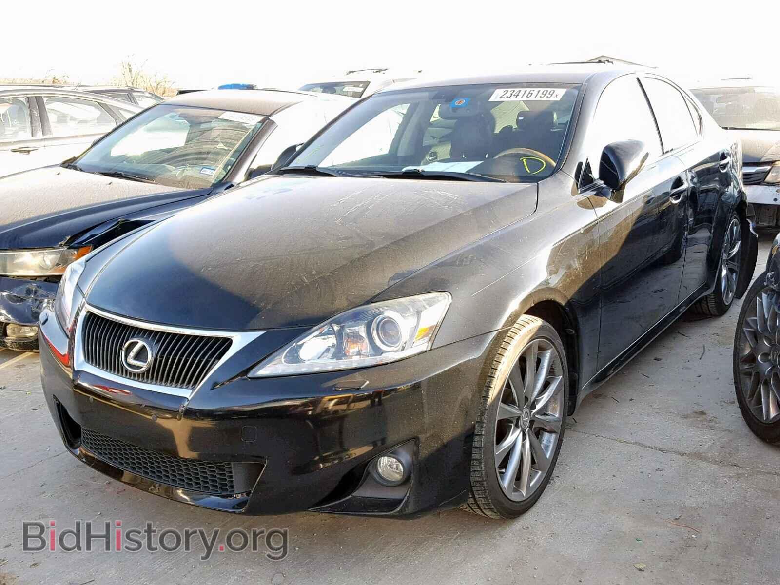 2011 LEXUS IS - VIN: JTHBE5C20B5026879 - Фото 2