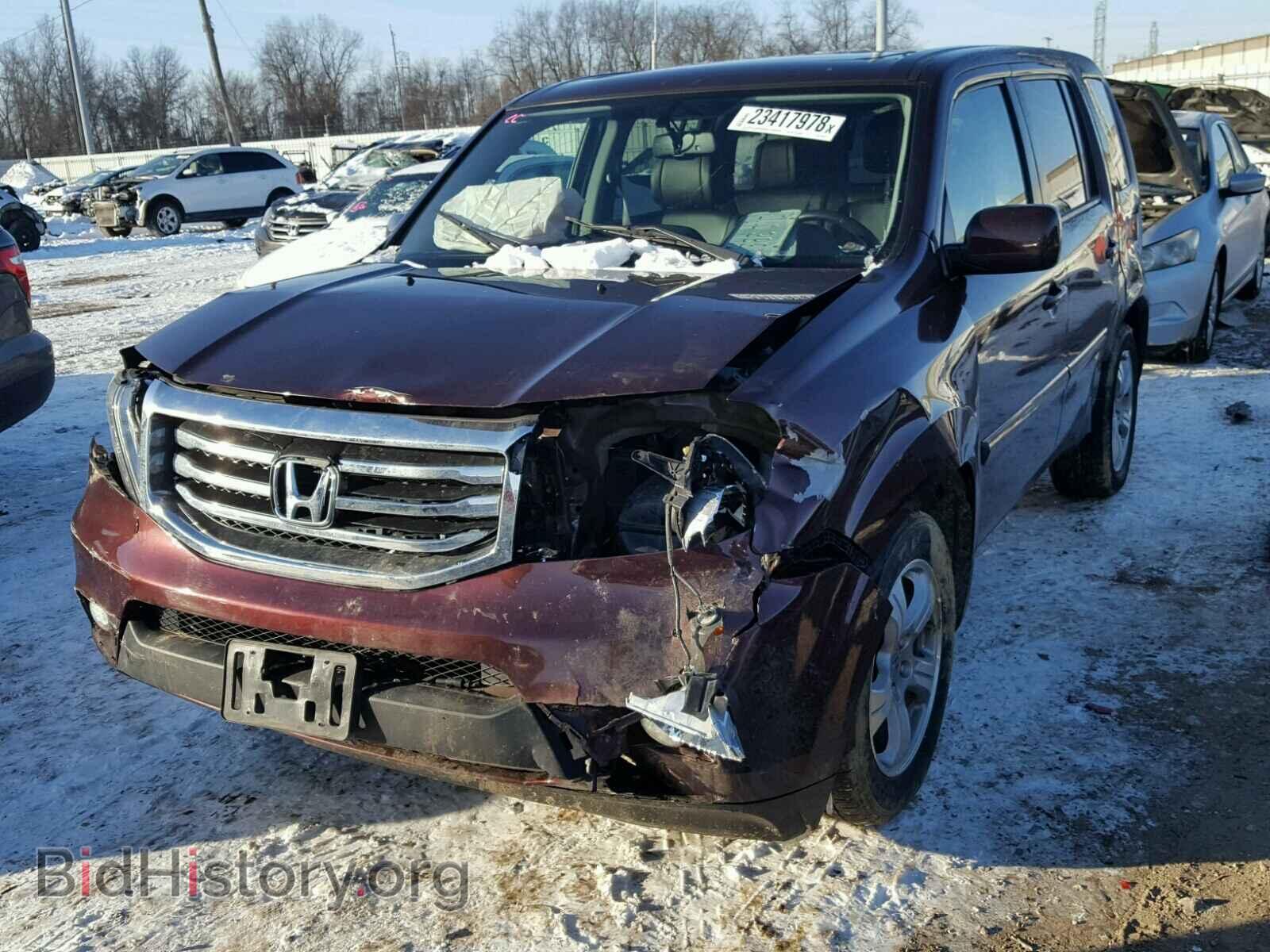 2013 HONDA PILOT - VIN: 5FNYF4H57DB036557 - Фото 2