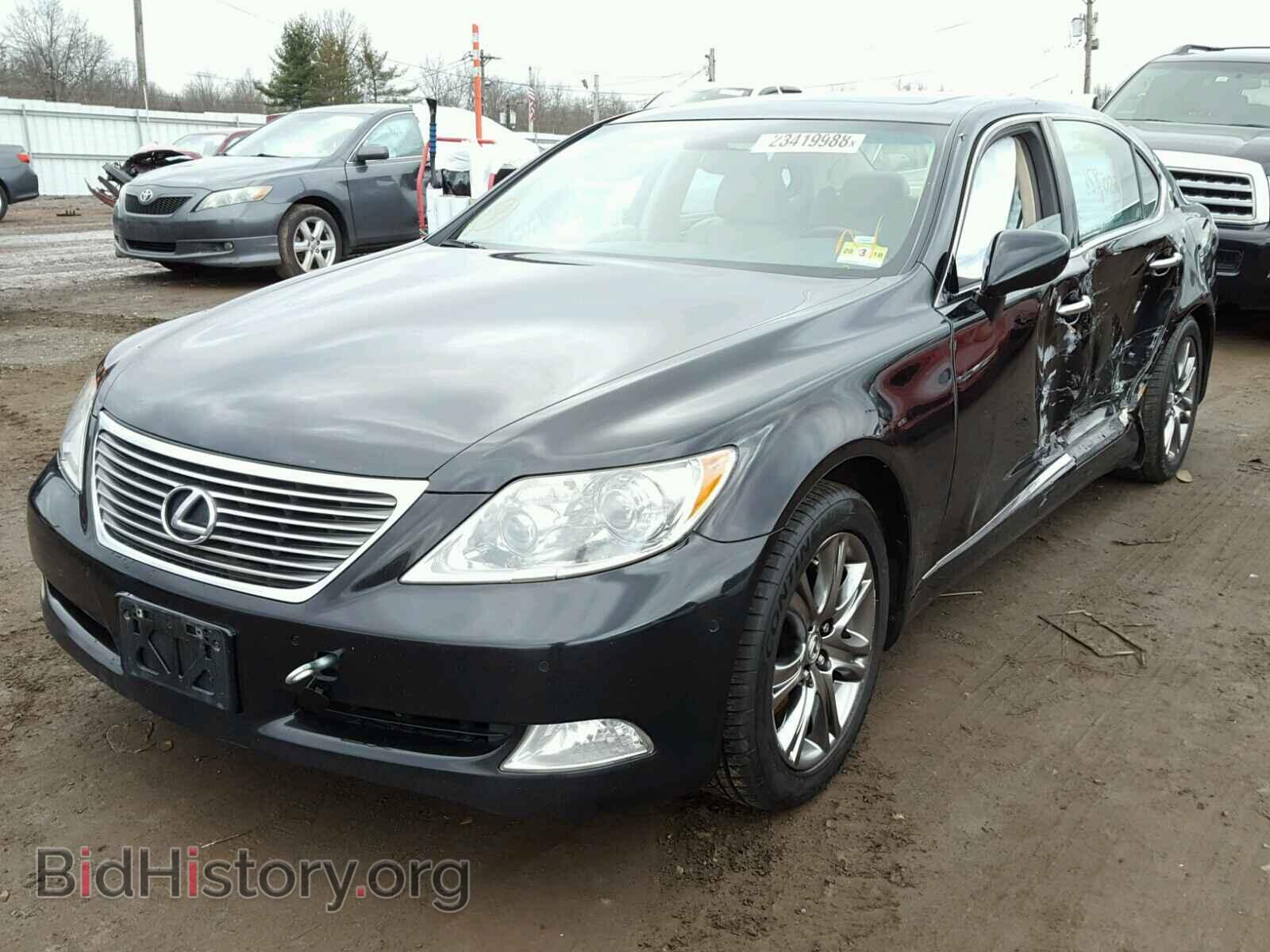 2007 LEXUS LS460 - VIN: JTHGL46F175000352 - Фото 2