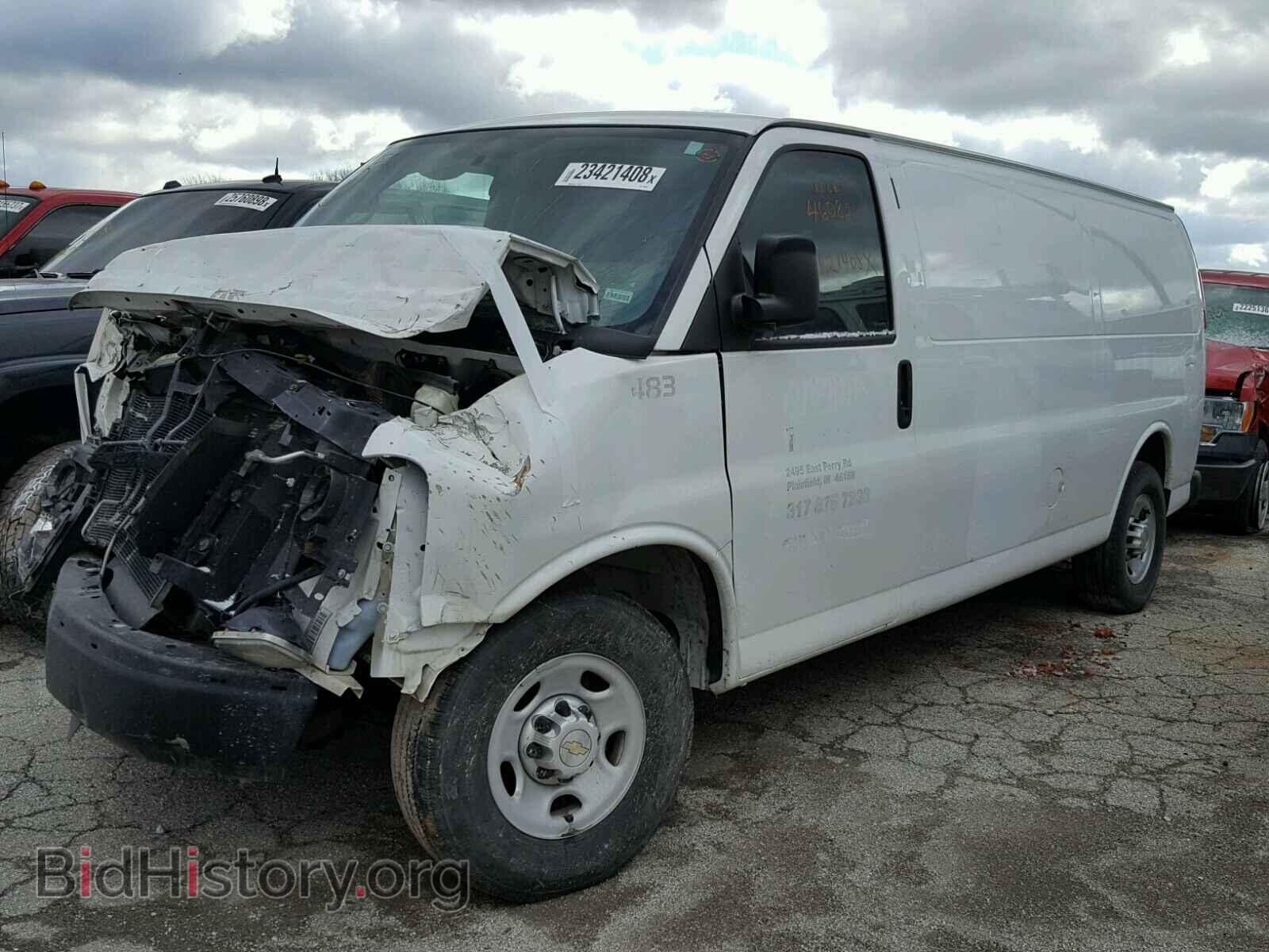 2014 CHEVROLET EXPRESS - VIN: 1GCZGUCG1E1126405 - Фото 2