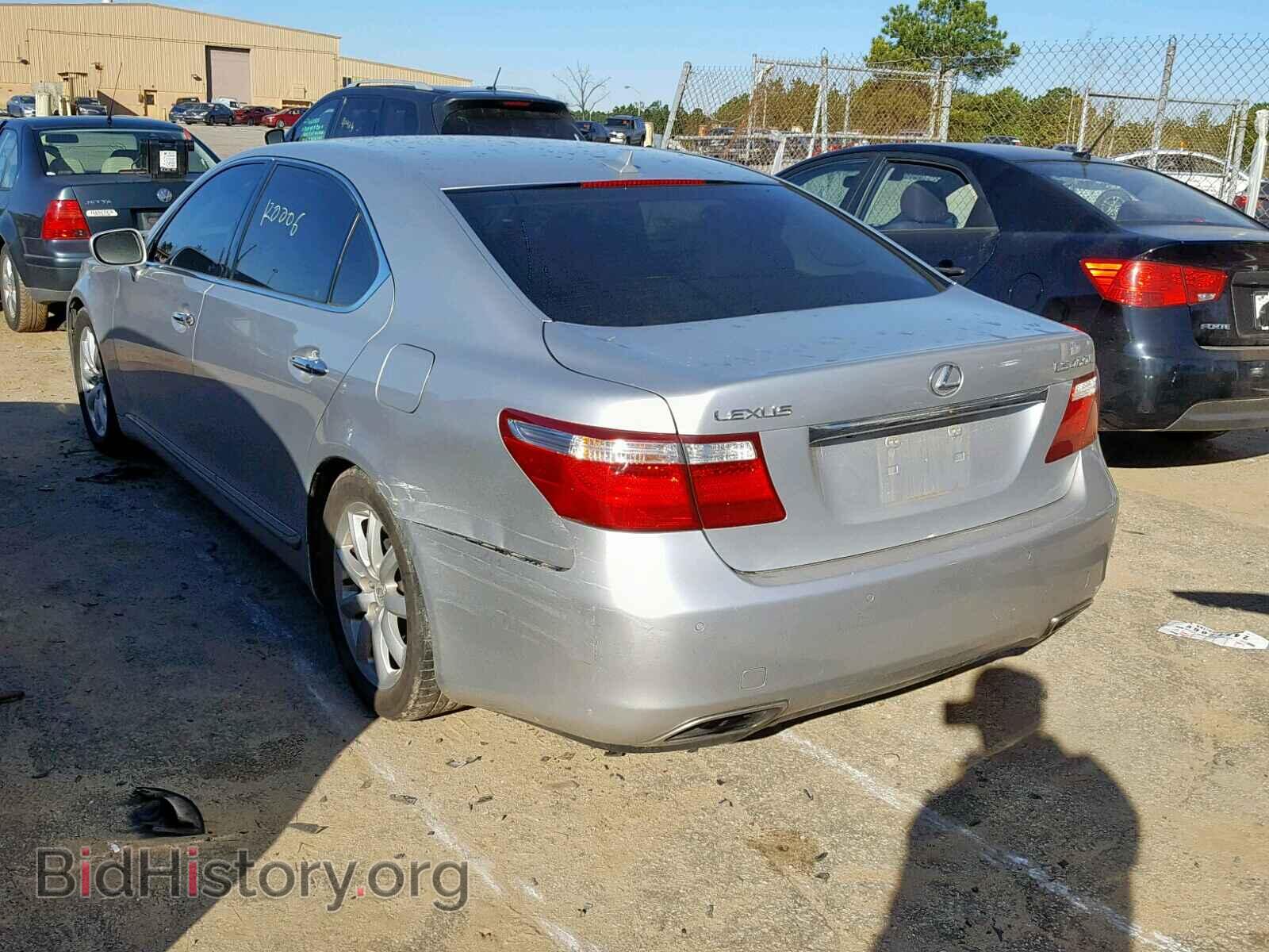 2007 LEXUS LS460 - VIN: JTHGL46F775001263 - Фото 3
