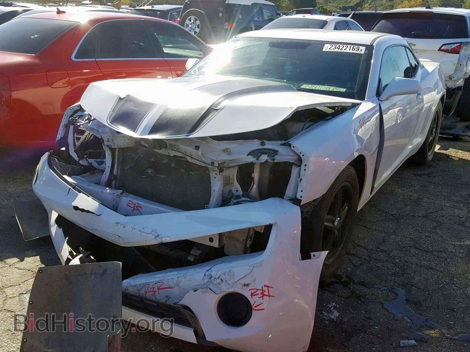 2013 CHEVROLET CAMARO - VIN: 2G1FA1E37D9140051 - Фото 2