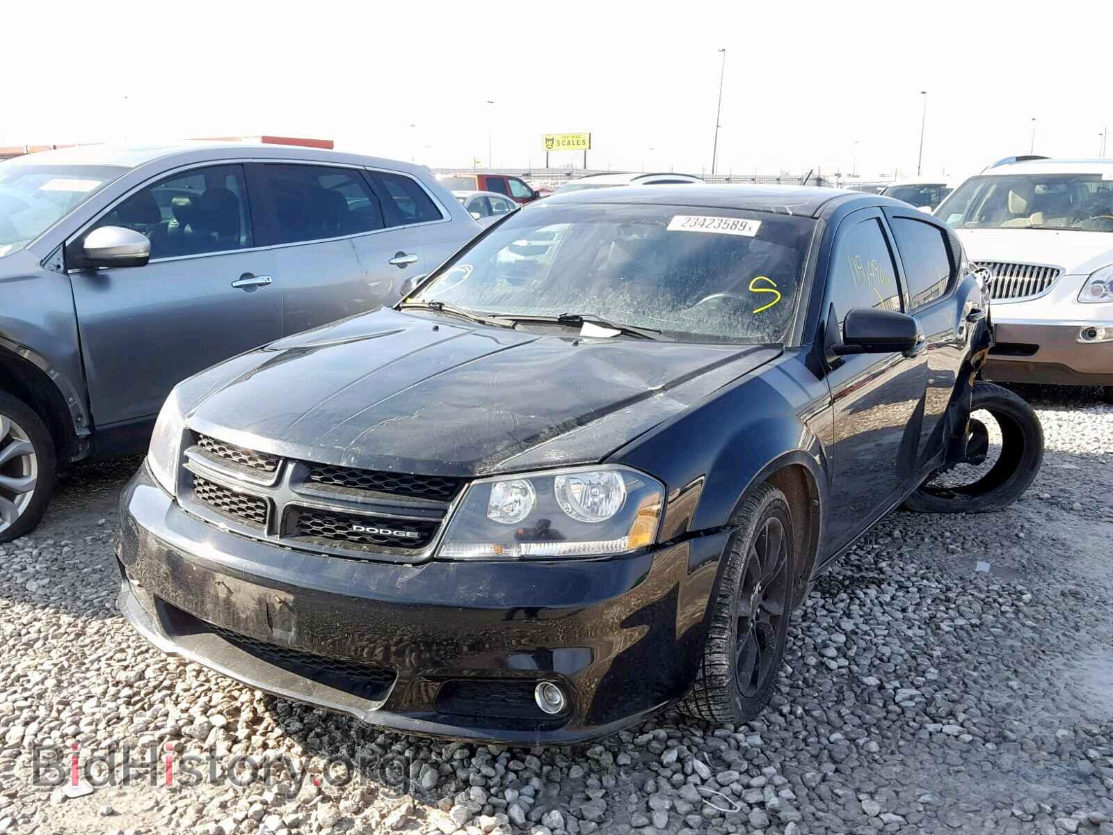 2012 DODGE AVENGER - VIN: 1C3CDZBG8CN126702 - Фото 2