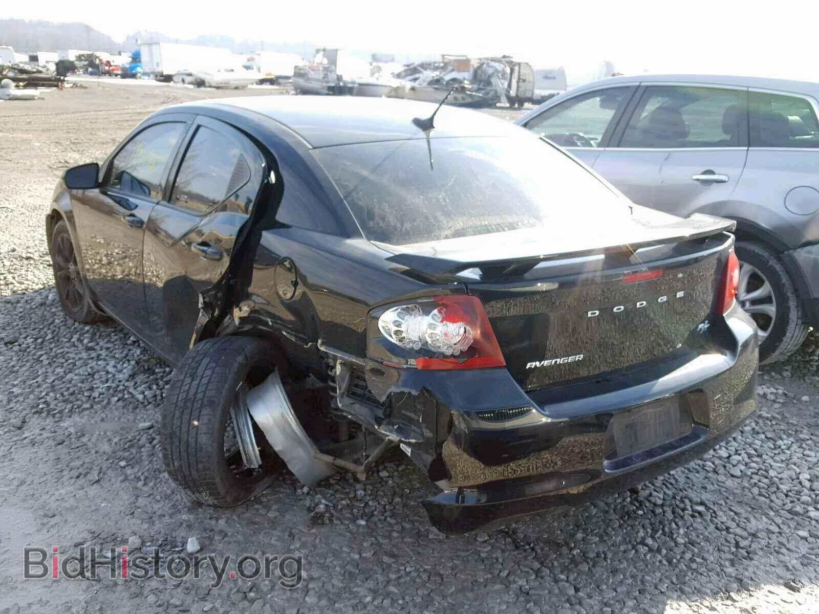 2012 DODGE AVENGER - VIN: 1C3CDZBG8CN126702 - Фото 3