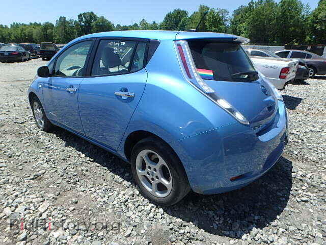 2011 NISSAN LEAF - VIN: JN1AZ0CP2BT008530 - Фото 3