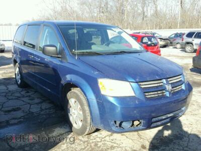 2010 Dodge CARAVAN Grand Cara, blue — VIN 2D4RN4DE4AR291277, Copart