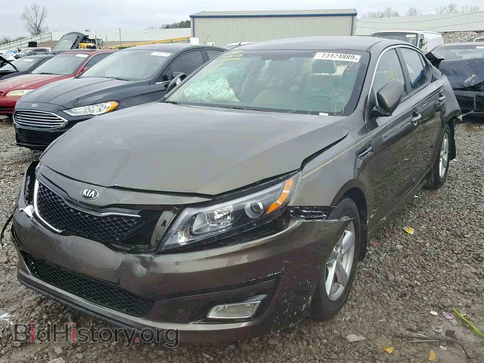 2015 KIA OPTIMA - VIN: 5XXGM4A77FG398000 - Photo 2