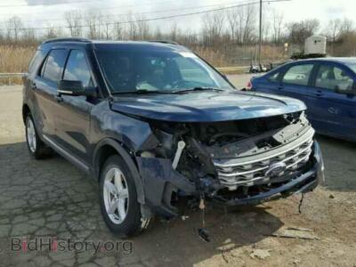 2016 Ford EXPLORER Explorer X, синий — VIN 1FM5K8D88GGB04280, Copart