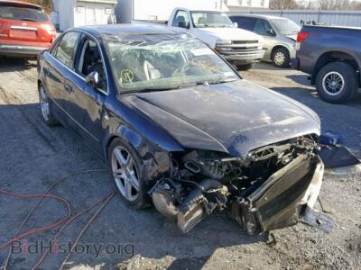 2007 Audi A4 A4 2.0T QU, синий — VIN WAUDF78E27A208214, Copart
