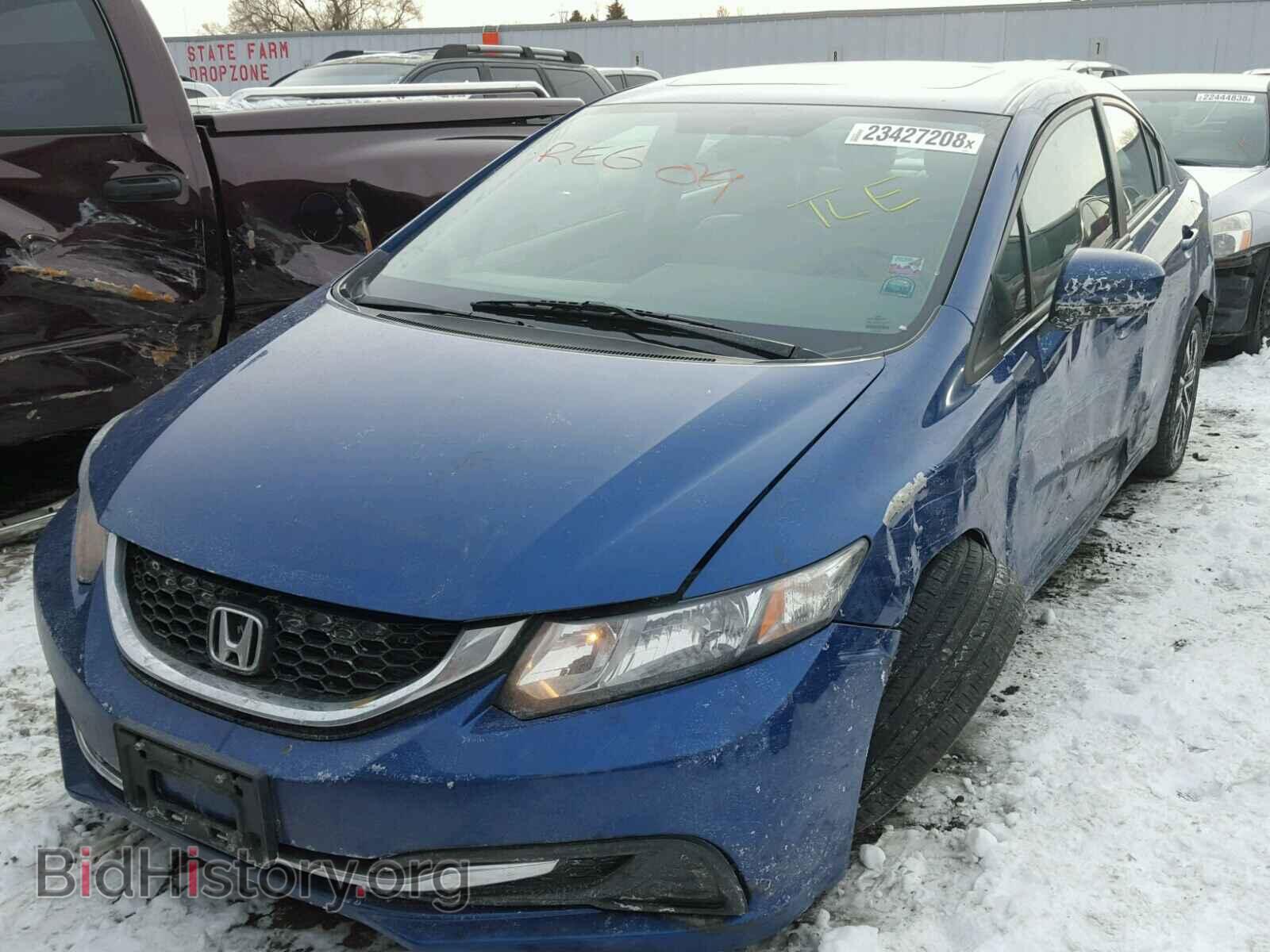 2014 HONDA CIVIC - VIN: 2HGFB2F86EH558758 - Фото 2