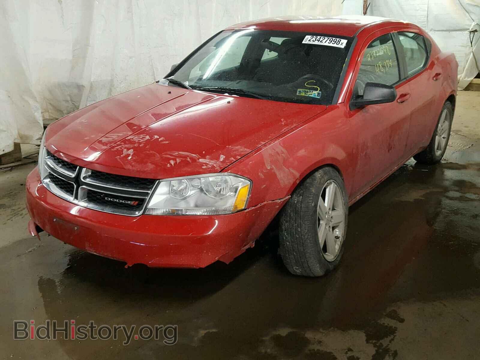 2013 DODGE AVENGER - VIN: 1C3CDZAB7DN625014 - Фото 2