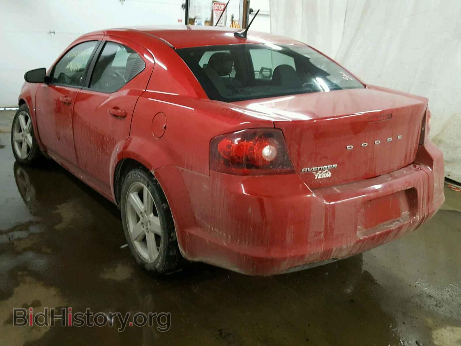 2013 DODGE AVENGER - VIN: 1C3CDZAB7DN625014 - Фото 3