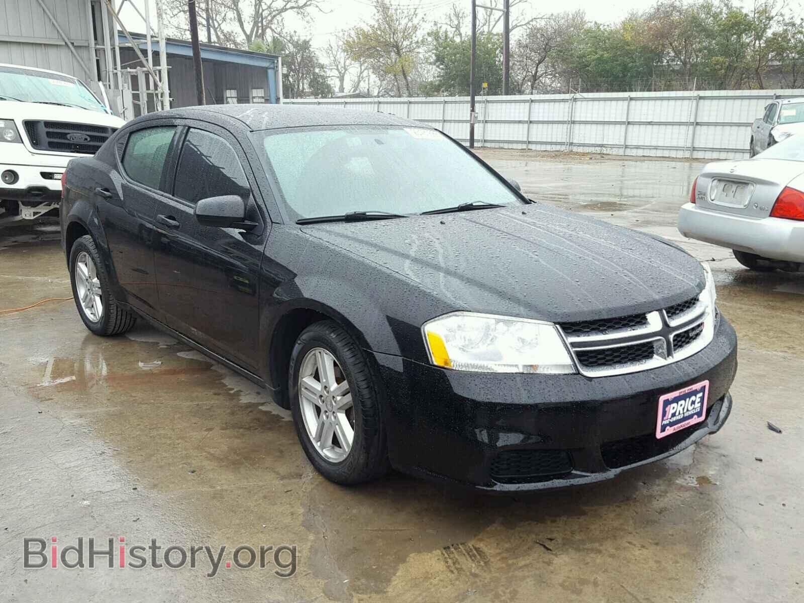Фотография 1C3CDZCB4CN290340 - DODGE AVENGER 2012