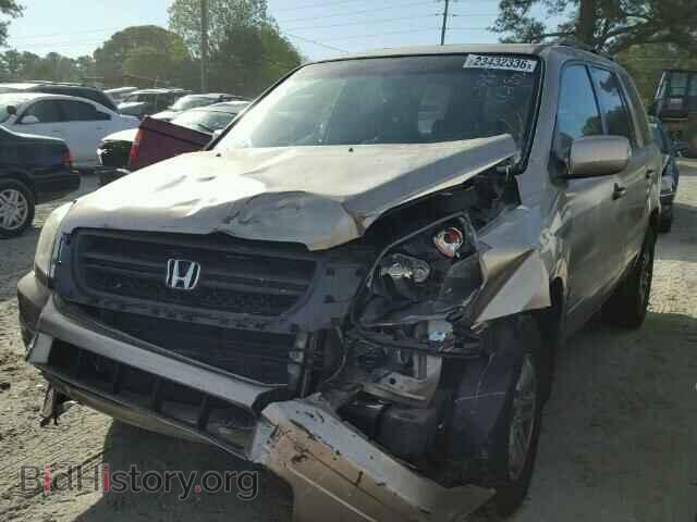 2005 HONDA PILOT - VIN: 2HKYF18565H573860 - Фото 2