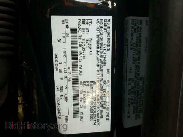2013 FORD FOCUS - VIN: 1FADP3F2XDL288174 - Photo 10