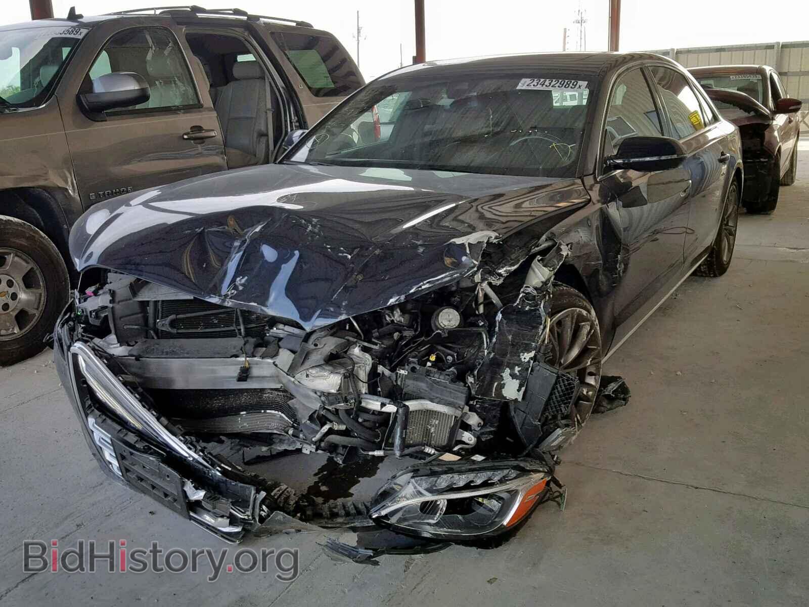 2013 AUDI A8 - VIN: WAURGAFD7DN002367 - Фото 2