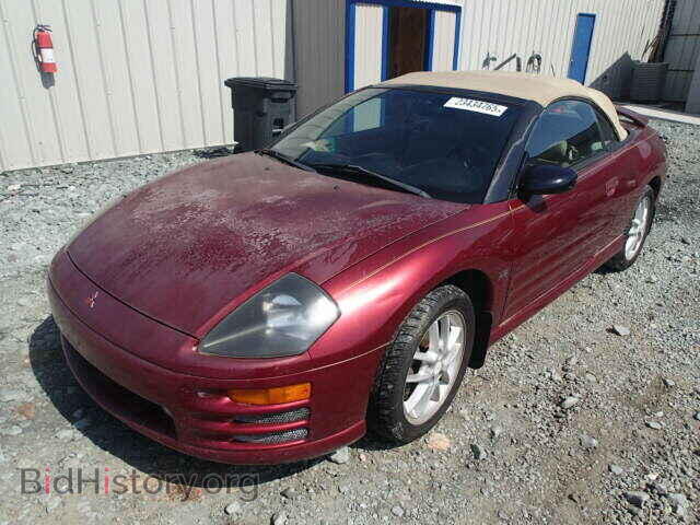 2001 MITSUBISHI ECLIPSE - VIN: 4A3AE55H01E005976 - Photo 2