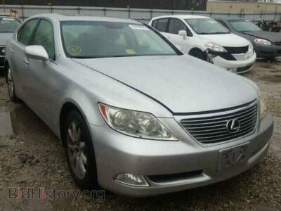 2007 Lexus LS460 LS 460, серебристый — VIN JTHBL46F375036618, Copart