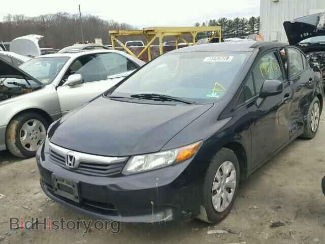 2012 HONDA CIVIC - VIN: 19XFB2F52CE340281 - Фото 2