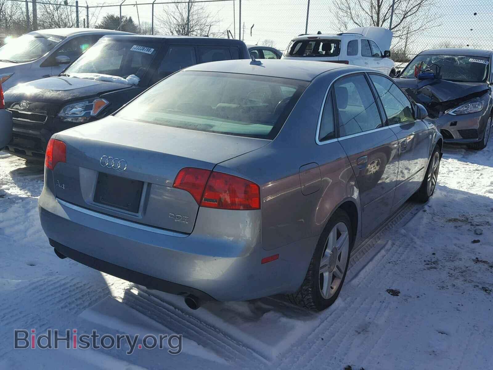 2007 AUDI A4 - VIN: WAUDF78E67A008940 - Photo 4