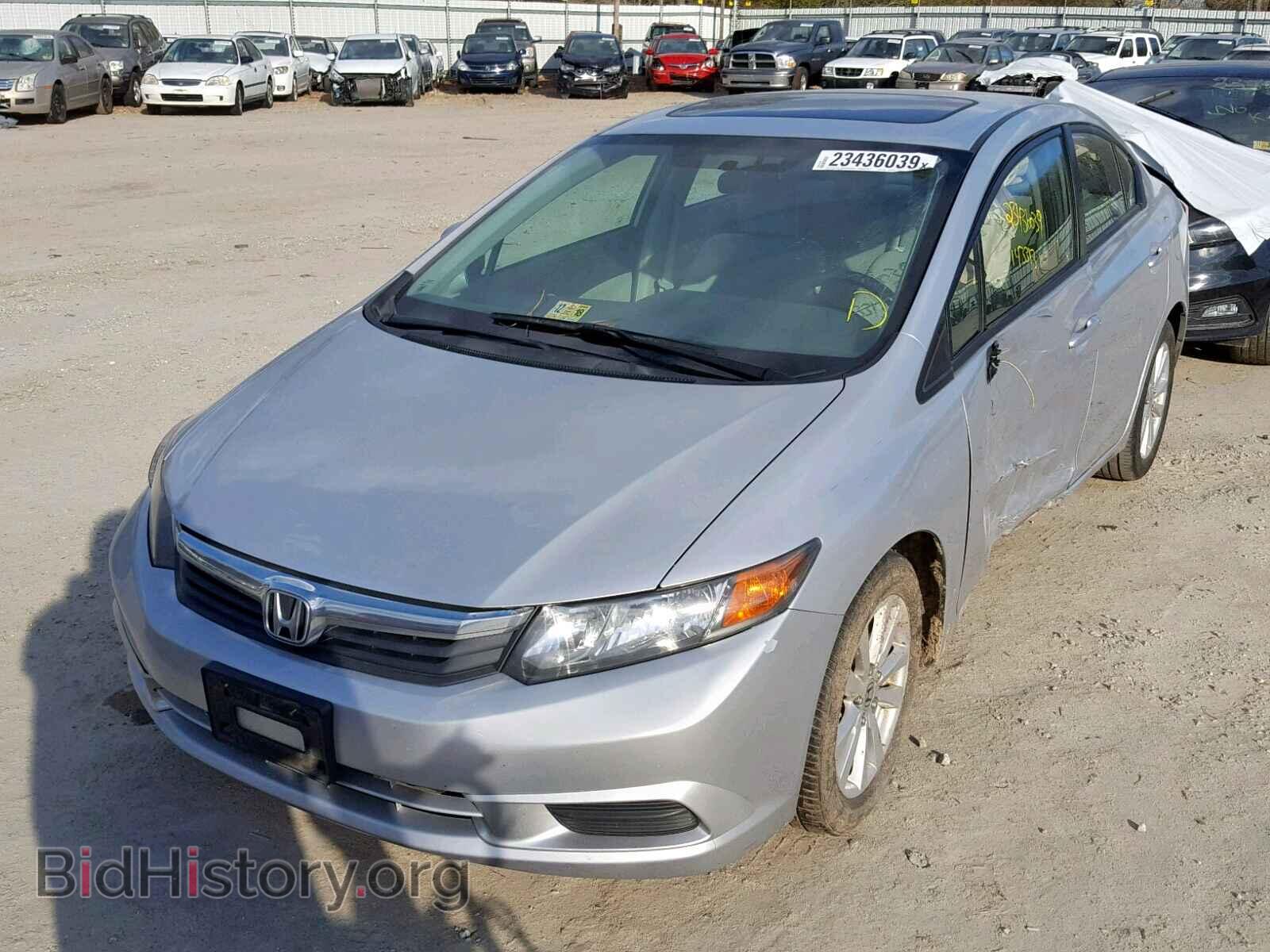 2012 HONDA CIVIC - VIN: 2HGFB2F82CH536107 - Фото 2