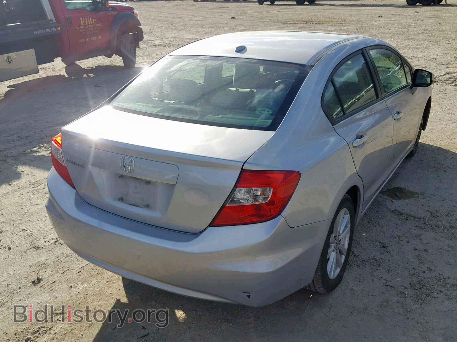 2012 HONDA CIVIC - VIN: 2HGFB2F82CH536107 - Фото 4