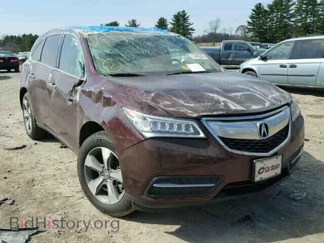 Photo 5FRYD4H26GB049203 - ACURA MDX 2016