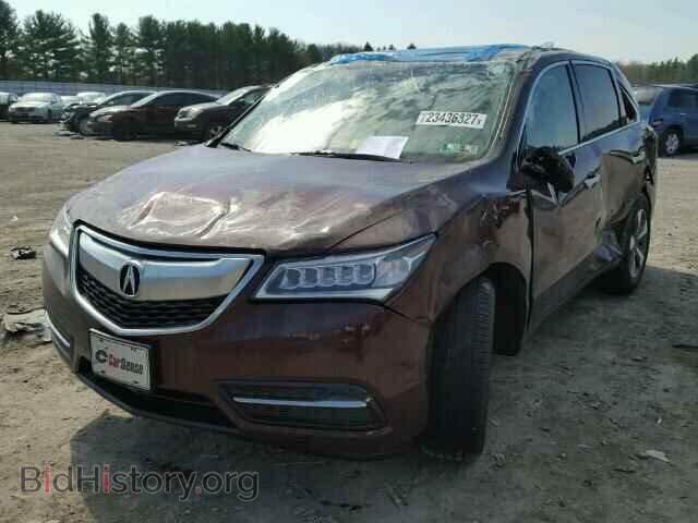 2016 ACURA MDX - VIN: 5FRYD4H26GB049203 - Фото 2